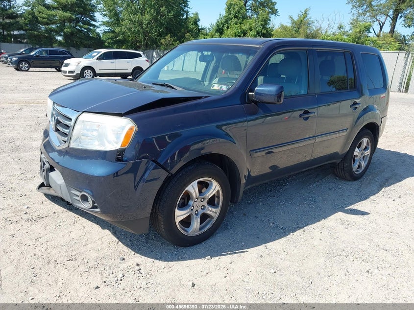 Vin: 5fnyf4h53cb058215, lot: 46195022, honda pilot ex-l 20122