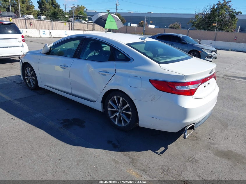2016 HYUNDAI AZERA auction photo 3