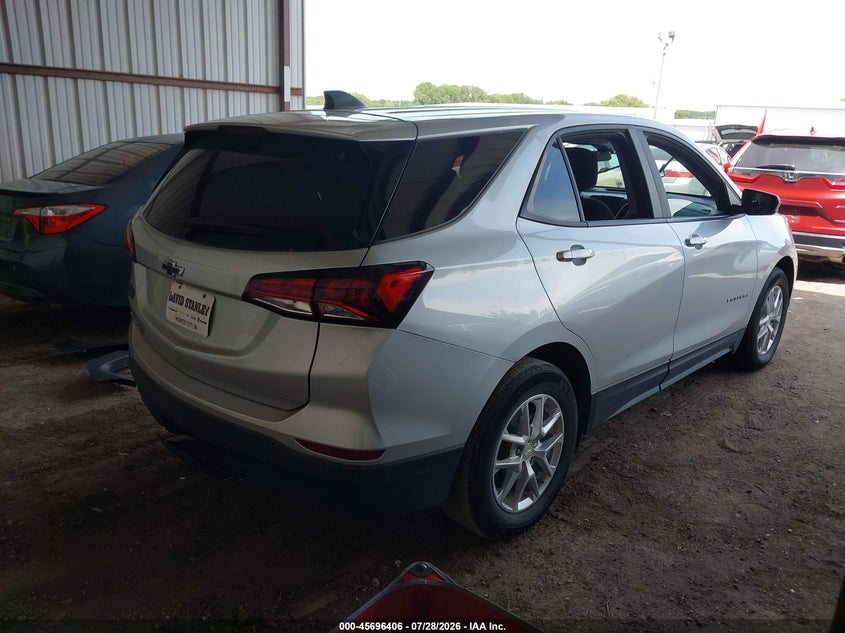 Vin: 3gnaxhevxns144486, lot: 46195034, chevrolet equinox fwd ls 20224