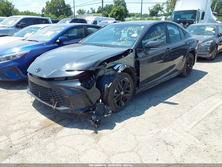 Vin: 4t1daack2tu272785, lot: 46195043, toyota camry se 20262