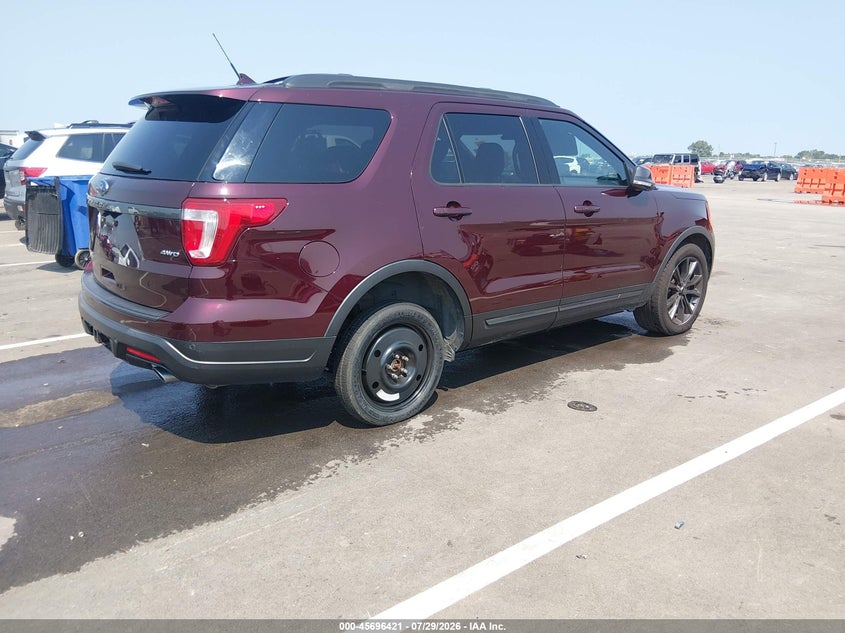 Vin: 1fm5k8d86kga38319, lot: 46195049, ford explorer xlt 20194