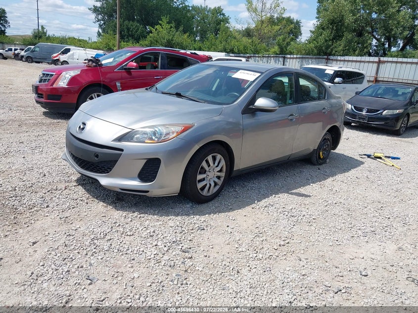 Vin: jm1bl1up8d1769004, lot: 46195058, mazda mazda3 i sport 20132