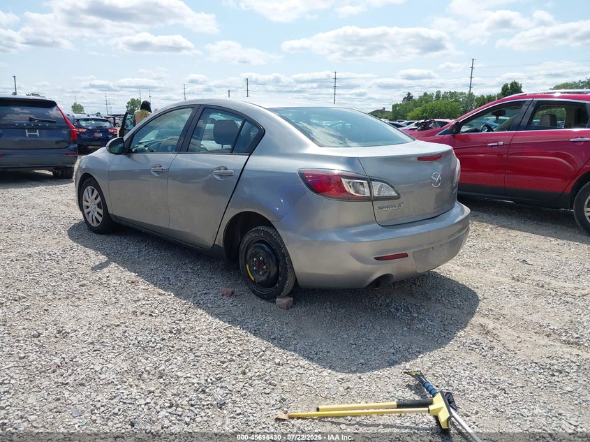 Vin: jm1bl1up8d1769004, lot: 46195058, mazda mazda3 i sport 20133