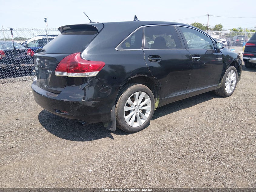 Vin: 4t3ba3bb7eu054100, lot: 46195081, toyota venza xle 20144