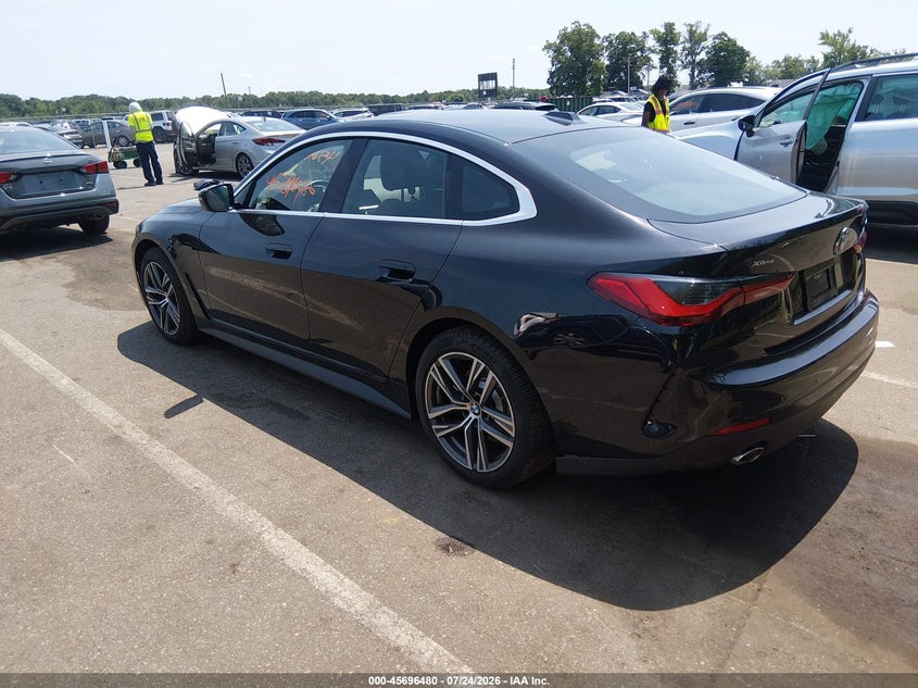 Vin: wba73av0xpfp60719, lot: 46195108, bmw 430i gran coupe xdrive 20233