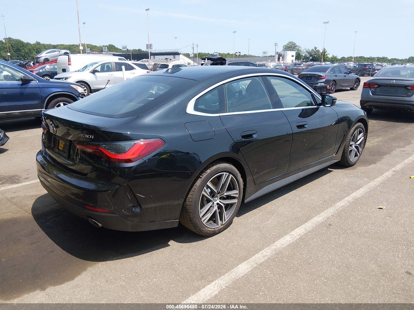 Vin: wba73av0xpfp60719, lot: 46195108, bmw 430i gran coupe xdrive 20234