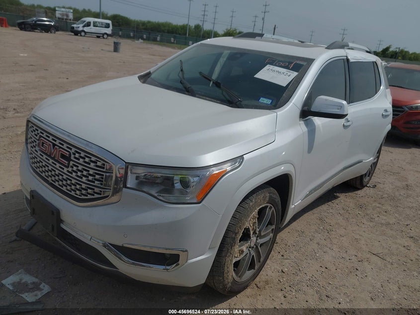 Vin: 1gkknplsxhz240832, lot: 46195152, gmc acadia denali 20172