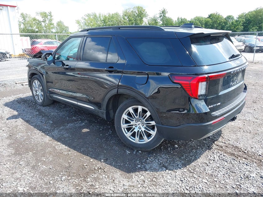 2025 FORD EXPLORER auction photo 3