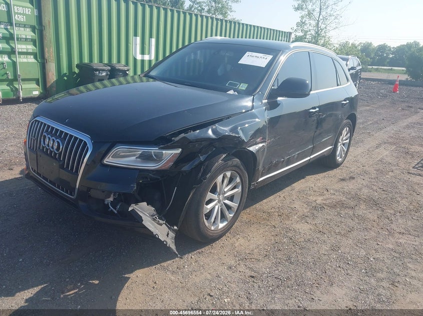 Vin: wa1l2afp0ga124396, lot: 46195182, audi q5 2.0t premium 20162