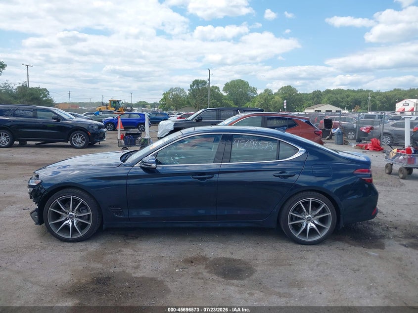 GENESIS G70 2022 VIN KMTG34TA5NU098347