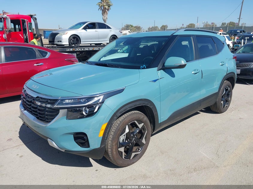 Vin: kndercaa1r7646088, lot: 46195228, kia seltos ex 20242