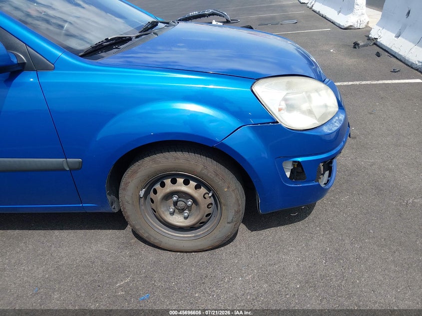 2008 Kia Rio Lx VIN: KNADE123486325109 Lot: 45696606