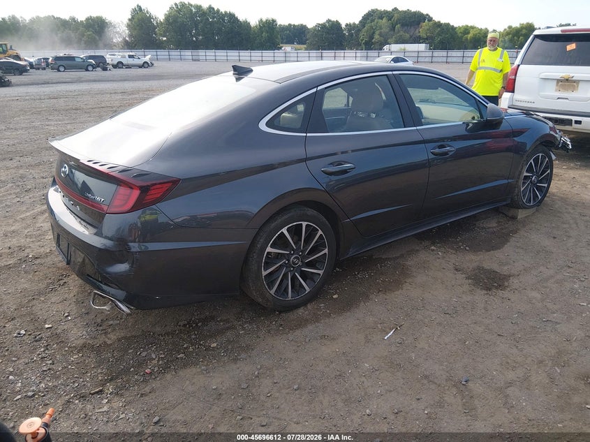 Vin: 5npeh4j20mh076106, lot: 46195240, hyundai sonata limited 20214