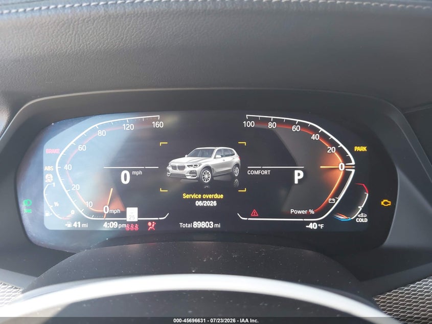 2022 BMW X5 auction photo 7
