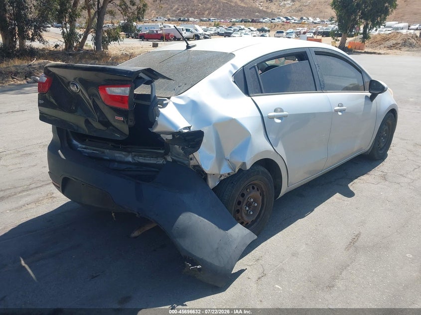 Vin: knadm4a30e6363230, lot: 46195260, kia rio lx 20144