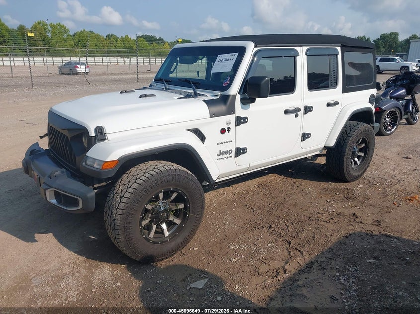 2019 JEEP WRANGLER UNLIMITED auction photo 2