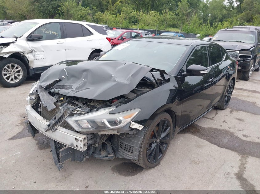 Vin: 1n4aa6ap8hc418662, lot: 46195282, nissan maxima 3.5 sr 20172