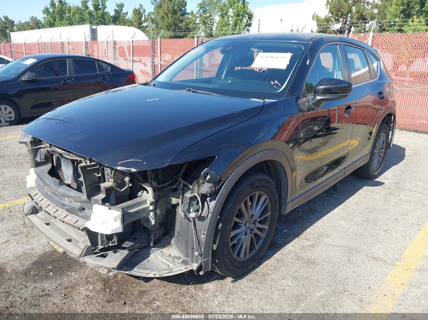 Vin: jm3kfabm5j0301496, lot: 46195287, mazda cx-5 sport 20182
