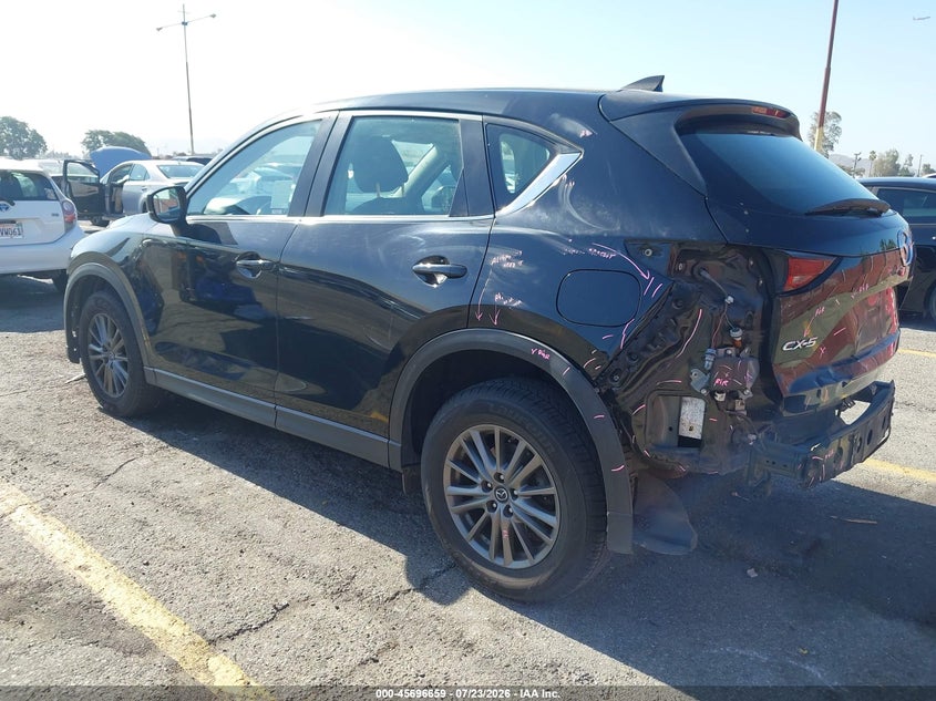 Vin: jm3kfabm5j0301496, lot: 46195287, mazda cx-5 sport 20183