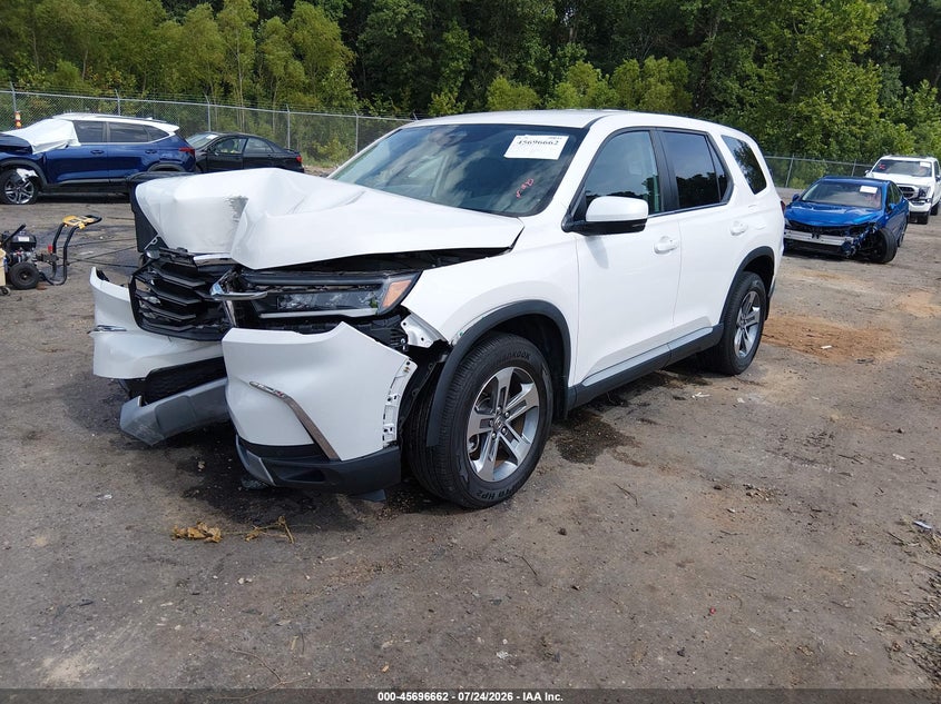 Vin: 5fnyg2h46sb017469, lot: 46195290, honda pilot ex-l 20252