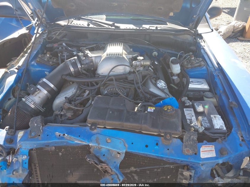 1998 FORD MUSTANG COUPE 4.6L V-8 DOHC, 305HP