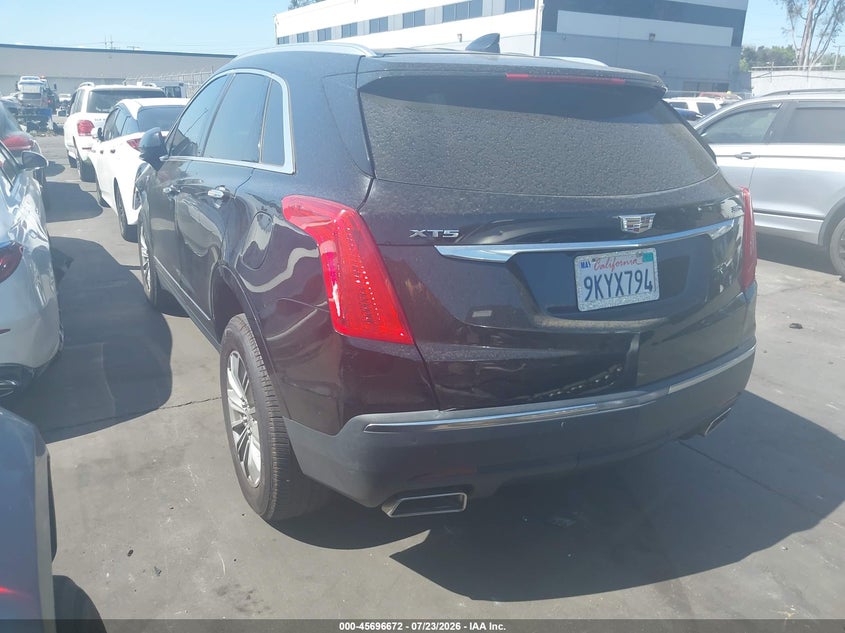 Vin: 1gyknbrs4hz154304, lot: 46195300, cadillac xt5 luxury 20173