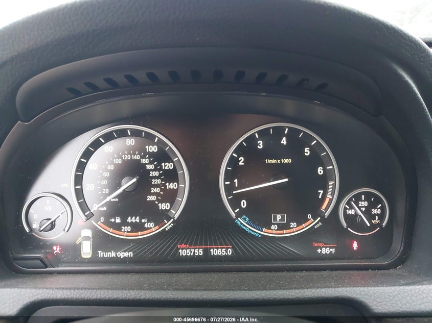 2015 BMW 535I GRAN TURISMO auction photo 7