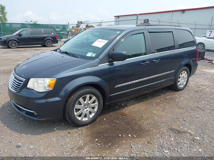 Vin: 2c4rc1bg2er256586, lot: 46195345, chrysler town & country touring 20142