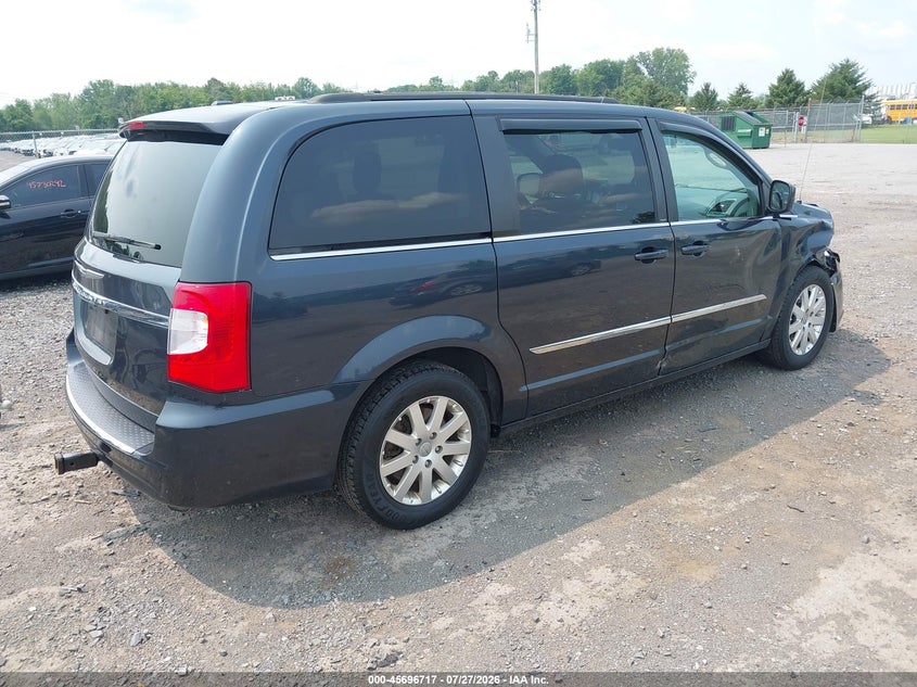 Vin: 2c4rc1bg2er256586, lot: 46195345, chrysler town & country touring 20144