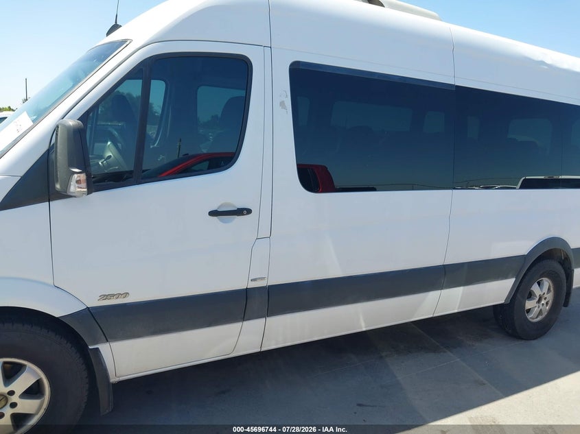 MERCEDES-BENZ SPRINTER 2500 2012 VIN WDZPE8CC3C5637797