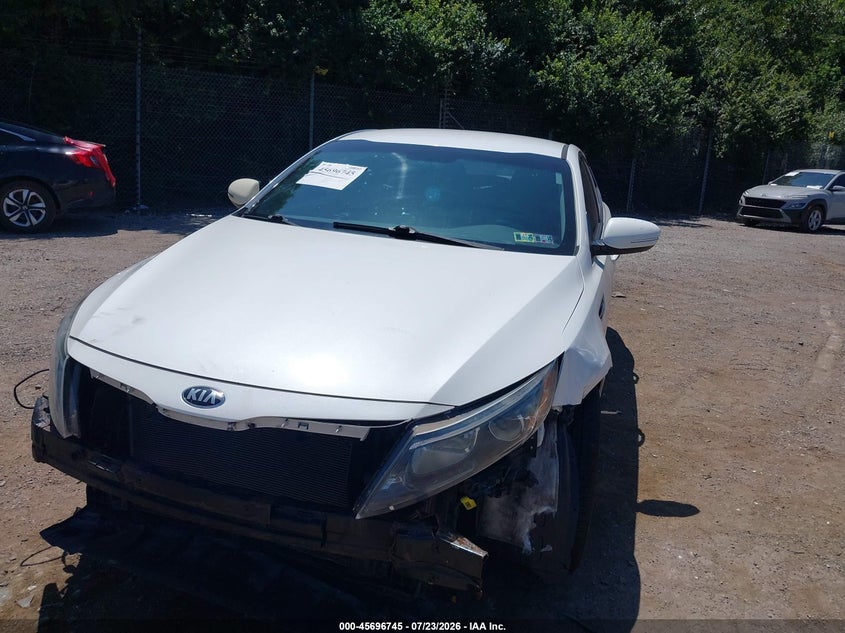 Vin: knagm4a70f5606297, lot: 46195373, kia optima lx 20152