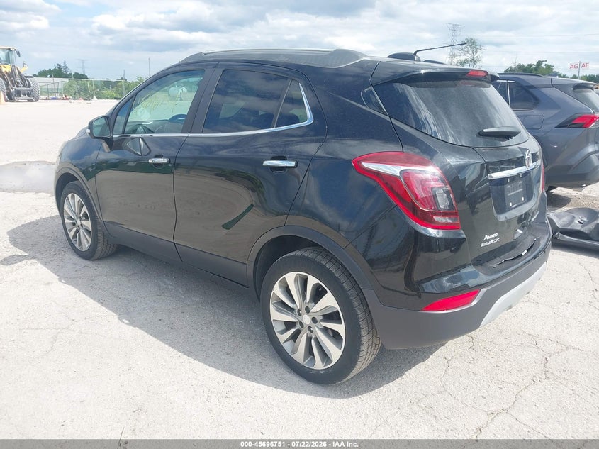 Vin: kl4cjbsb8hb004974, lot: 46195379, buick encore preferred ii 20173