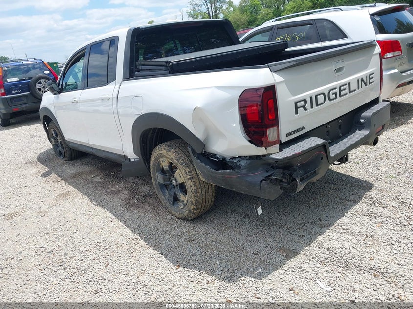 Vin: 5fpyk3f88tb014513, lot: 46195408, honda ridgeline black edition 20263