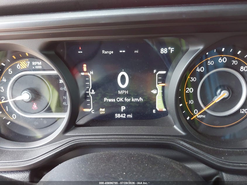 JEEP WRANGLER 2025 VIN 1C4PJXEN2SW634158