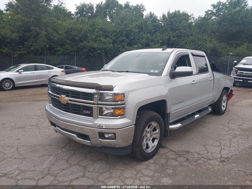 Vin: 3gcukrec1fg398200, lot: 46195420, chevrolet silverado 1500 lt 20152
