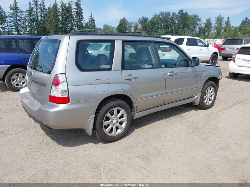2007 SUBARU FORESTER auction photo 4