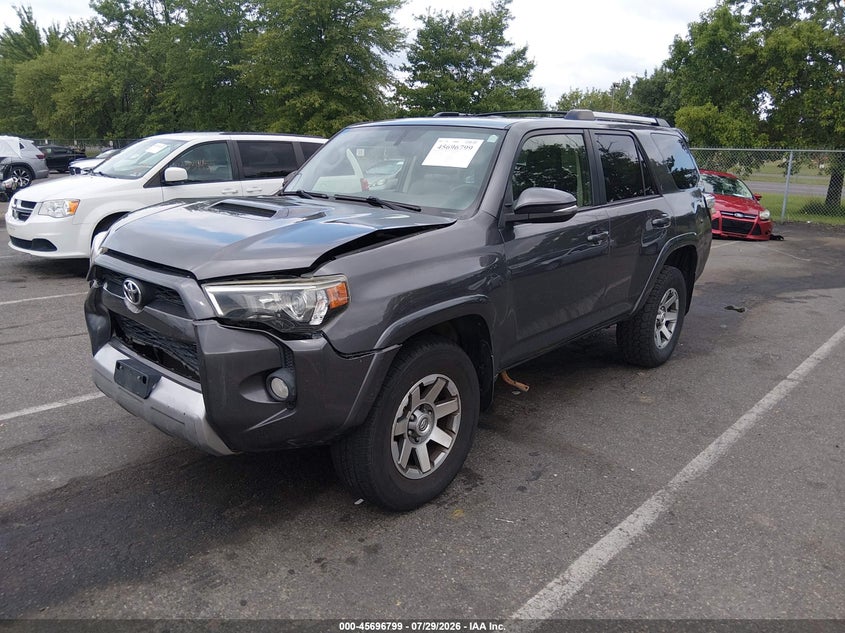 Vin: jtebu5jr2e5176402, lot: 46195429, toyota 4runner trail premium 20142