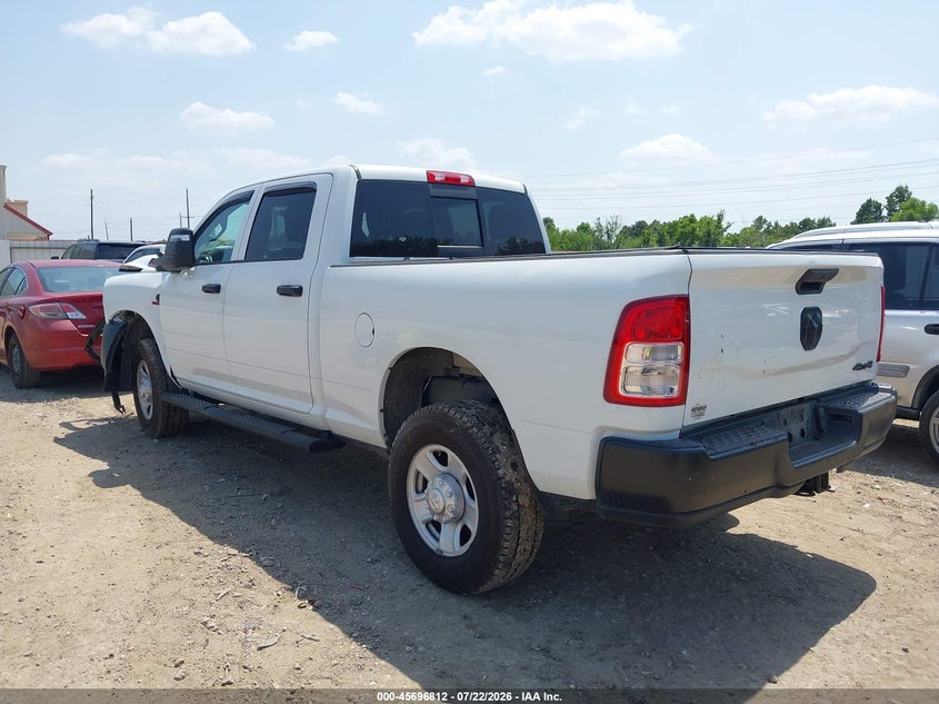 Vin: 3c6ur5clxrg314717, lot: 46195440, ram 2500 tradesman  4x4 6'4 box 20243