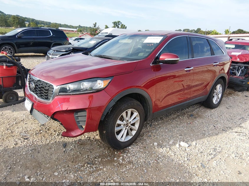 Vin: 5xypg4a34lg671454, lot: 46195447, kia sorento 2.4l lx 20202