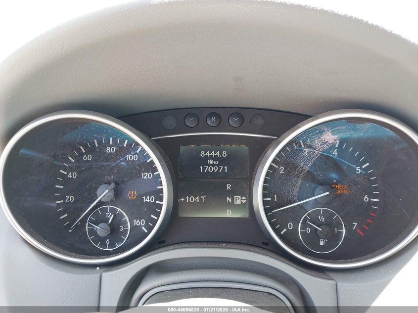 2009 Mercedes-Benz Ml 350 4Matic VIN: 4JGBB86E49A488182 Lot: 45696829