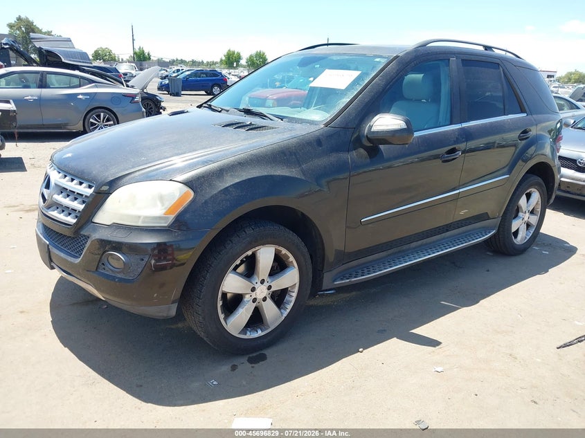 2009 MERCEDES-BENZ ML 350 auction photo 2