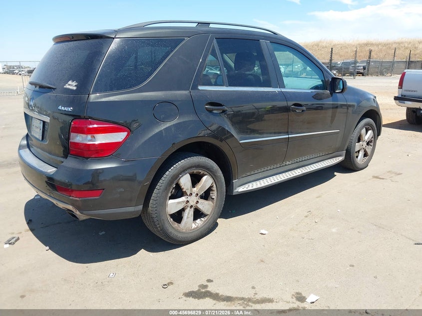 2009 MERCEDES-BENZ ML 350 auction photo 4