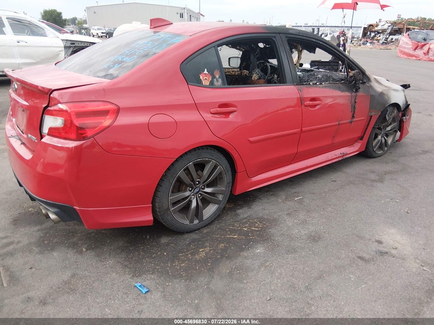 Vin: jf1va1e66g9826563, lot: 46195458, subaru wrx premium 20164