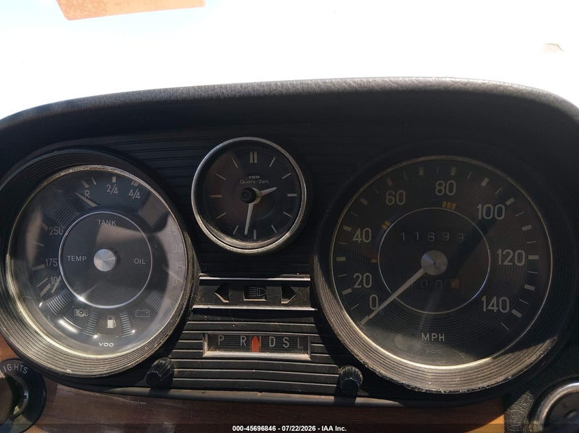 1974 MERCEDES 280SE auction photo 7