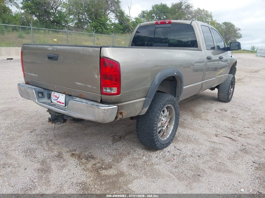 2006 DODGE RAM 2500 auction photo 4