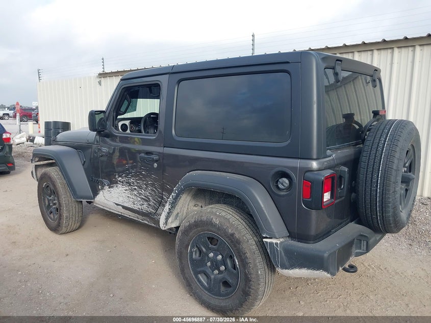 Vin: 1c4pjxan5sw620177, lot: 46195515, jeep wrangler 2-door sport 4x4 20253