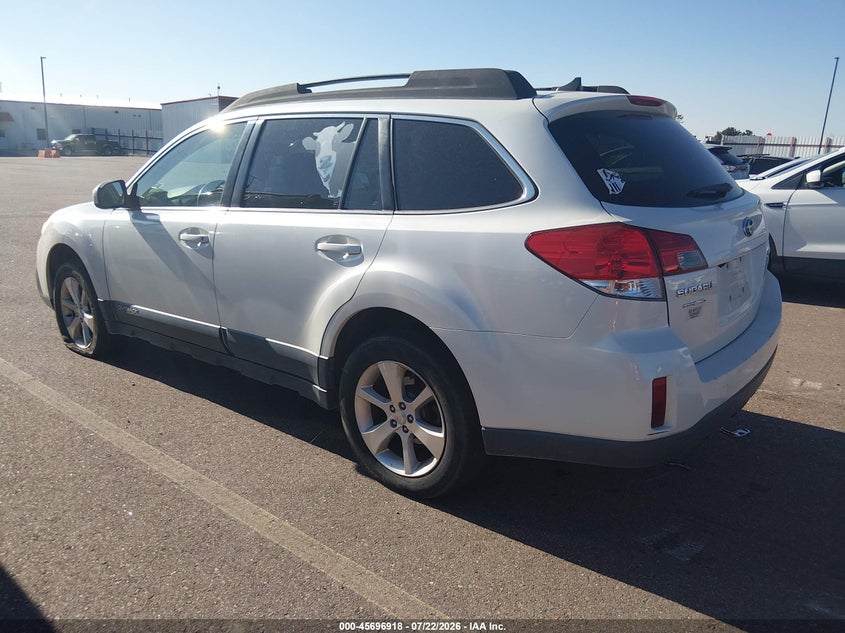 Vin: 4s4brbkc1d3324785, lot: 46195546, subaru outback 2.5i limited 20133