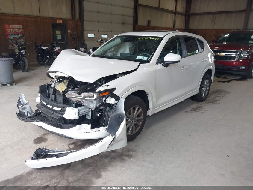 Vin: jm3kfbcm4s0761626, lot: 46195576, mazda cx-5 2.5 s preferred 20252