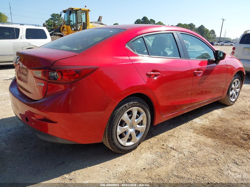 Vin: 3mzbm1t78gm274224, lot: 46195580, mazda mazda3 i sport 20164