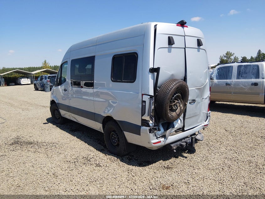 Vin: wd4pf0cd1kp190323, lot: 46195590, mercedes-benz sprinter 2500 standard roof v6 20193